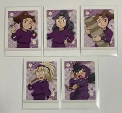 忍たま乱太郎 ぱしゃこれ 第1弾 滝夜叉丸 綾部 田村 斉藤 浜 四年生 5枚