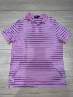 POLO Ralph Lauren ポロシャツ XL ピンク カスタムフィット