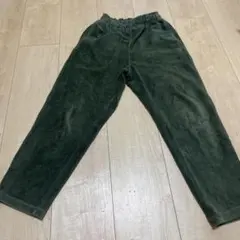 〈GU〉キッズ　コーデュロイシェフパンツ　130