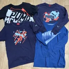 PUMA NIKE Tシャツセット 130