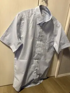 THE SUIT COMPANY 半袖シャツ ライトブルー Lのサムネイル