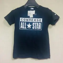 新品　CONVERSE コンバース　半袖Tシャツ　ブラック　130cm