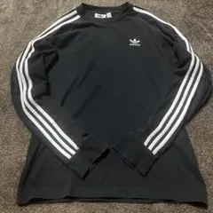 adidas ブラック 長袖 Tシャツのサムネイル