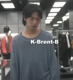 DIESEL 24SS OURs着用 薄手ニットセーター K-Brent-Bのサムネイル