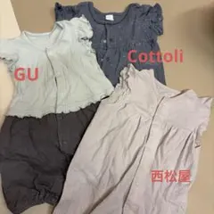 ロンパースまとめ売り　3枚セット