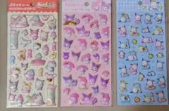 サンリオ ぷくっとシール サンリオキャラクターズ+マイメロディ+ポチャッコセット