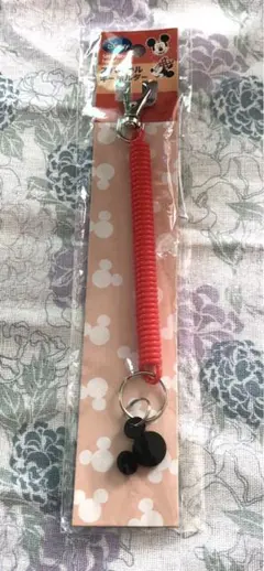 ミッキー&ミニー スパイラルキーホルダー￼ ディズニー￼