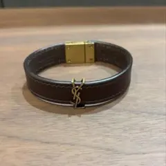 サンローラン　レザーブレスレット　YSLのサムネイル