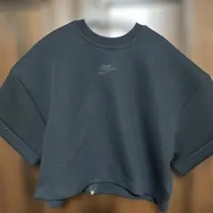 Nike クロップドスウェット ブラック