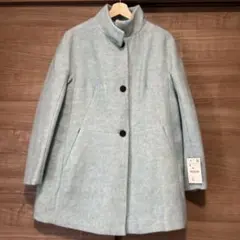 ZARA 新品未使用グリーンコート　値下げ
