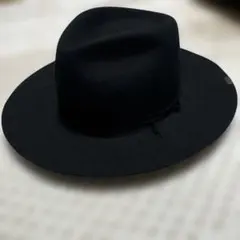 THE H.W. DOG & CO ウールハット ブラック ワイドブリム 38 THE H.W. DOG & CO ウールハット ブラック ワイドブリム 38 - メルカリ