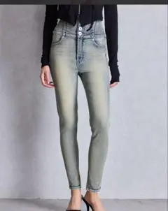 GYDA ハイウエストジーンズ