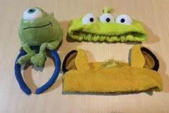 ライオンキング　マイク　リトルグリーンメン　カチューシャ・ヘアバンド　ディズニー