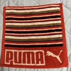 PUMA ハンドタオル　赤