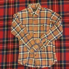 00's Wrangler チェックネルシャツ M インド製￼