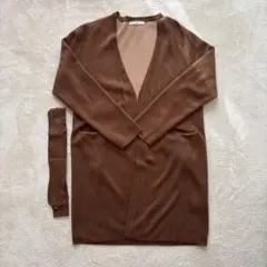 SLY 茶色 ロングカーディガン