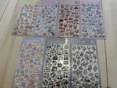 【正規品】新作　クーリア　ボンボンドロップシール 7種　パンダ　アルパカ　動物