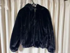 ブラック　ファージャケット Mサイズ