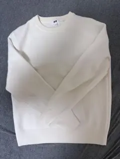 UNIQLO ウォッシャブルミラノリブクルーネックセーター　s