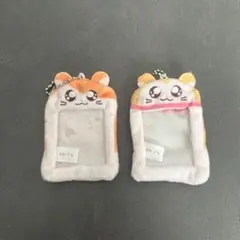 とっとこハム太郎 ぬいぐるみミニフォトホルダー ハム太郎 マフラーちゃん