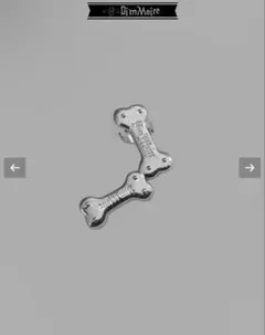 DimMoire 骨型ピアス - メルカリ