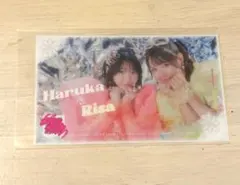 CUTIE STREETラッフルくじ 桜庭遥花 古澤里紗 クリアカード