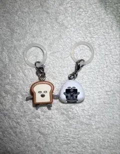 めじるしアクセサリー　おにぎりぼうや　パンどろぼう　２個セット