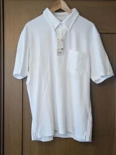 新品　AIRism ポロシャツ XL ホワイト