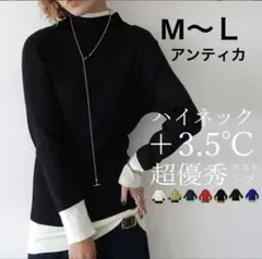 antiqua ハイネック ニットセーター アンティカ