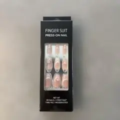 FINGER SUIT プレスオンネイル 40本 2箱 - メルカリ