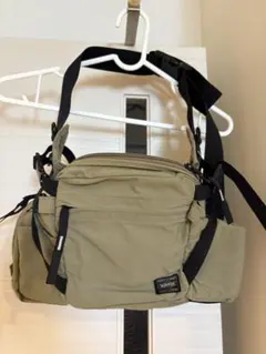 PORTER ポーター　吉田カバン　ウエストポーチ　ウエストバッグ カーキ