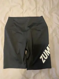 ZUMBA ブラック バイカーショーツ