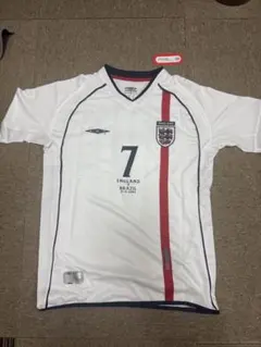 UMBRO イングランド代表 ベッカム 7番 ユニフォーム