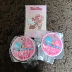 サンリオミルクキャップシアーチャーム2点＋カードミラー