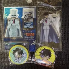 未使用】名探偵コナン 怪盗キッド アクスタ ミニクリアファイル 缶