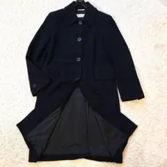 【最高級白タグ✨️MaxMara】イタリア製 ヘリンボーン コート ロングのサムネイル