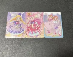 プリキュアオールスターズ キラキラカードグミ p1p2p3