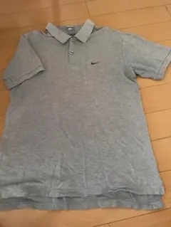 Nike グレー ポロシャツ L