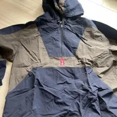 perusyu×MLBコラボナイロンジャケット