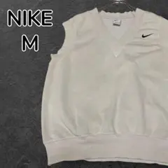 【人気】NIKE ベスト スウェット地 Vネック ライトグレー M 裏起毛