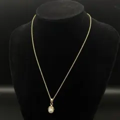 E76 ヴィンテージ ネックレス ゴールド パール VENDOME ヴァンドーム 