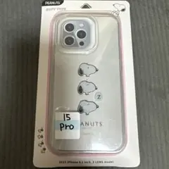 PEANUTS ソフトタイプケース iPhone 15 Proのサムネイル