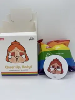 CRYBABY Cheer up, baby! ぬいぐるみペンダント red 赤