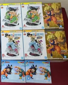 【未開封】一番くじドラゴンボール A賞、B賞、D賞