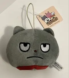 スタジオUG フェイスマスコット わるめのねこ にしむらゆうじ　タグ付き