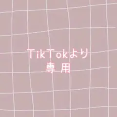 専用 TikTokより
