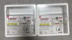 壁にも付けられるコレクションボックス 2個セット　ダイソー　コレクションケース