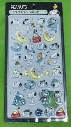 スヌーピー　ボンボンドロップシール　シール　シール帳
