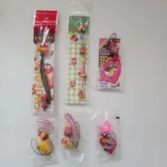 キョロちゃんストラップ・まとめ売り・(6個) 　　新品未開封品