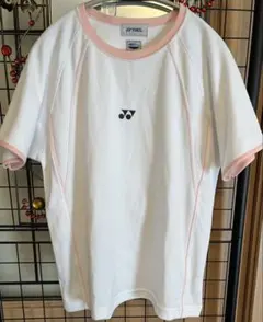 YONEX 半袖シャツ ホワイト ピンク